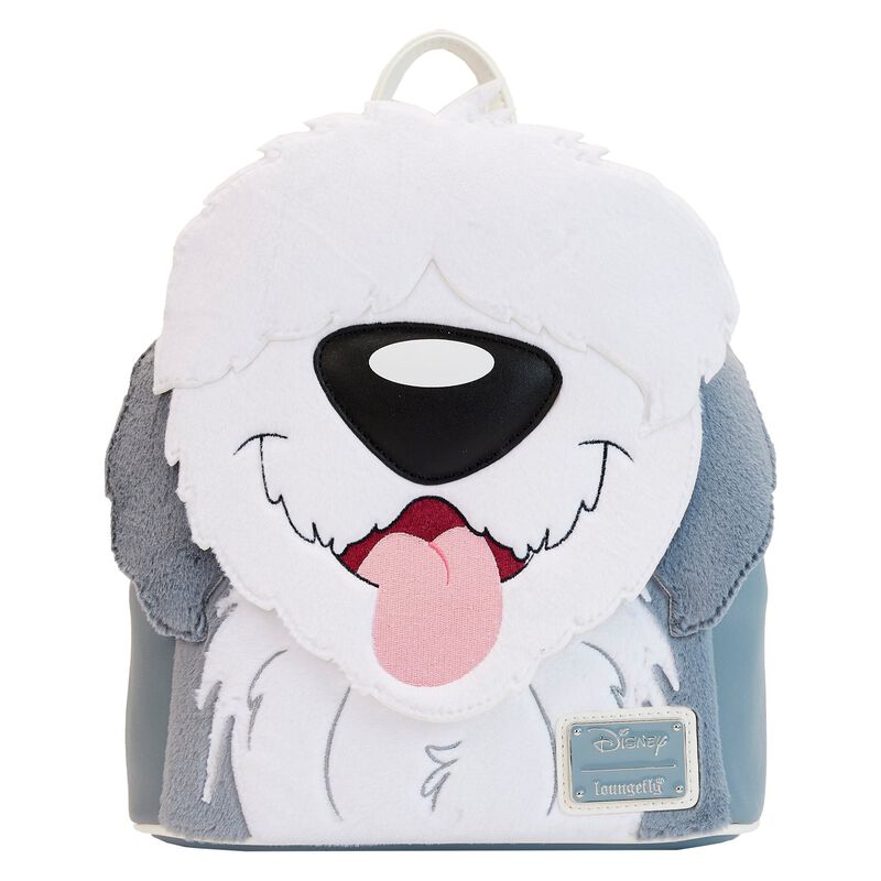 Plush mini backpack in the form of the dog, Max, from The Little Mermaid 